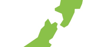 Карта Новой Зеландии ПНГ