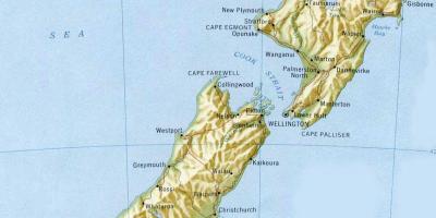 Веллингтон Новая Зеландия на карте